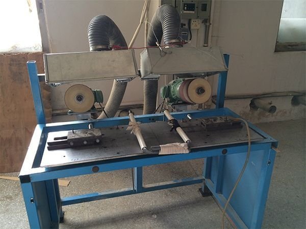 wood polishing machine